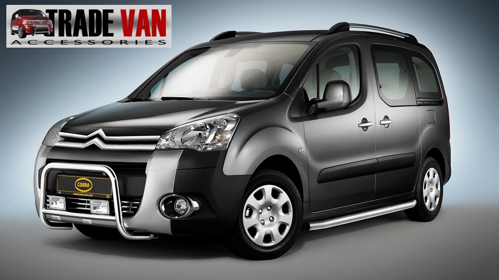 Citroen Berlingo Side Bars Steps Cobra Citroen Berlingo van accessories