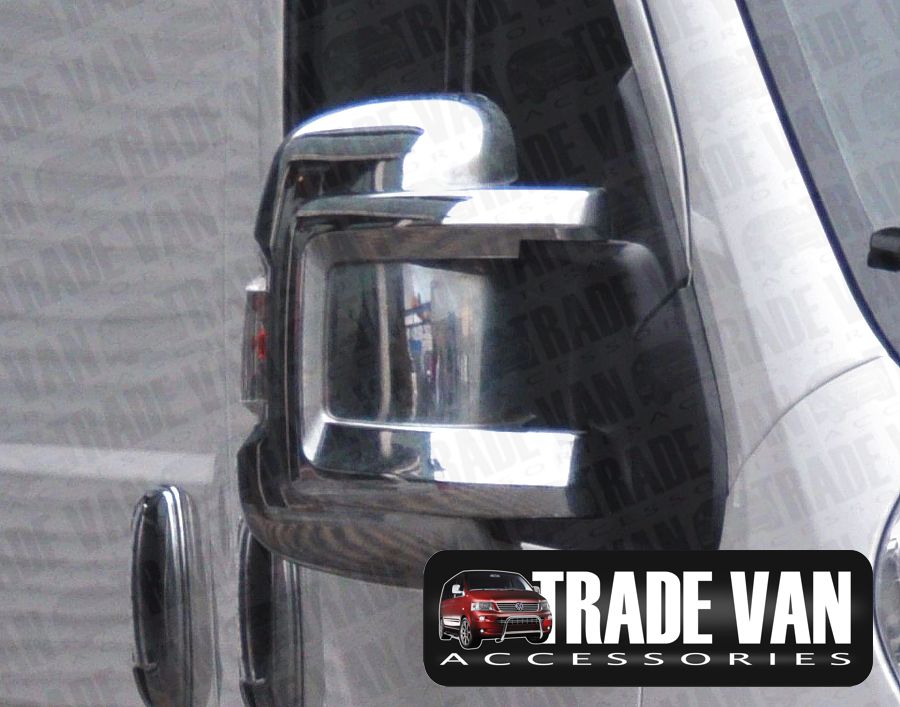 CITROEN RELAY MIRROR COVERS ABS CHROME, RELAY CHROME DOOR MIRROR COVER