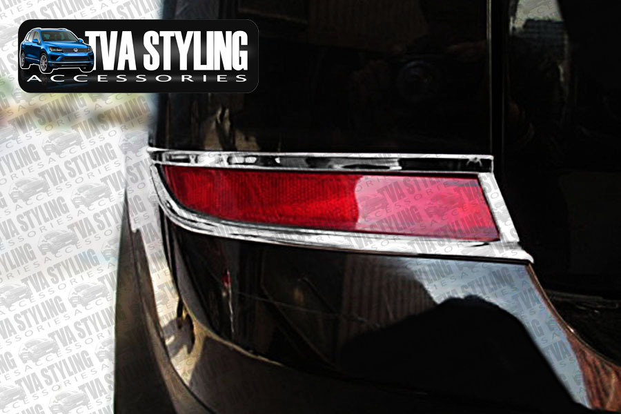 BMW X5 chrome rear fog light covers 2007-13 Our chrome BMW X5 rear fog light covers are an eye-catching and stylish addition for your car. Buy online at Trade car Accessories.