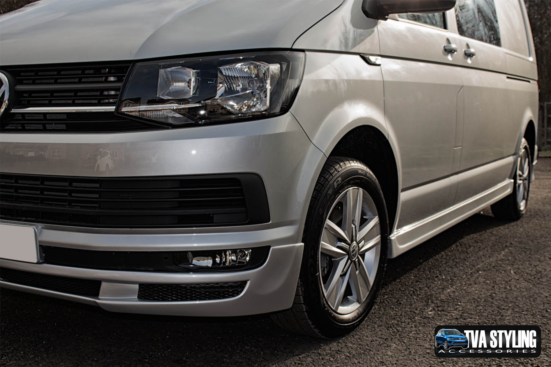 VW T6 SPORTS FRONT BUMPER SPOILER VOLKSWAGEN PRIMED eBay